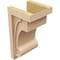 Ekena Millwork 9"W x 9"D x 18"H Wide Alma Rough Cedar Woodgrain TimberThane Corbel, Primed Tan CORUR09X09X18ALMRCPR - alternate 4